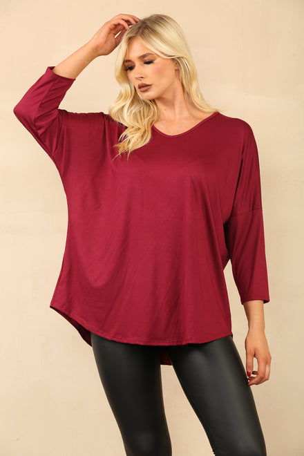 BASIC OVERSIZED TOP (8757042151672)