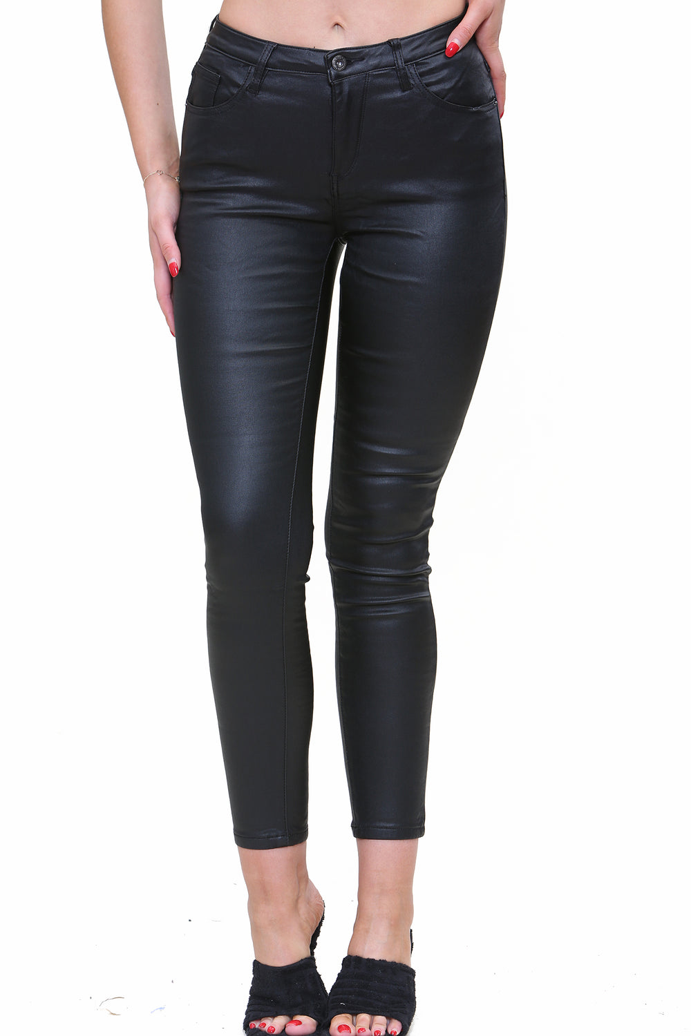 WET LOOK TROUSERS (7833435668728)